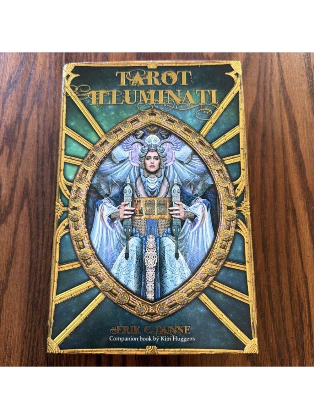 Tarot Illuminati Kit by Kim Huggens & Erik C. Dunne 2013, W/ Book & Tarot Cards